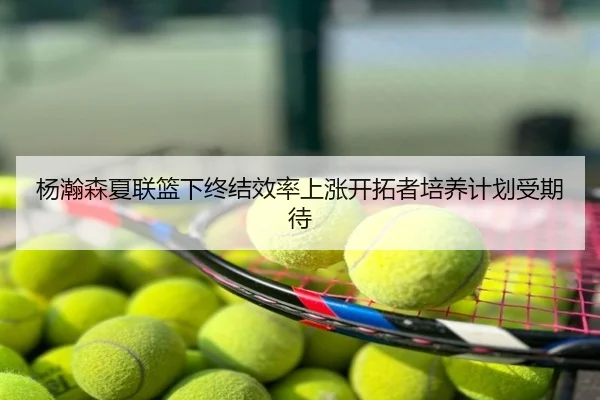 杨瀚森夏联篮下终结效率上涨开拓者培养计划受期待